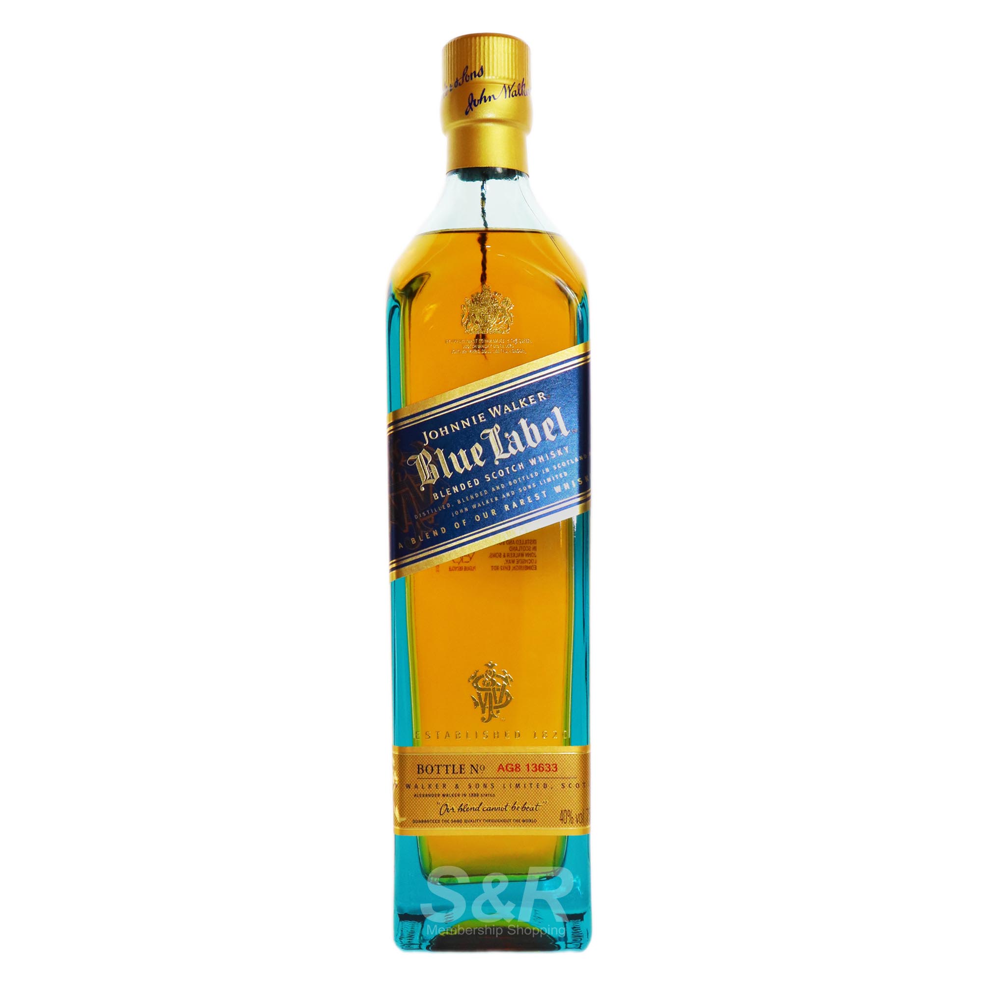 Johnnie Walker Blue Label Blended Scotch Whisky 750 mL